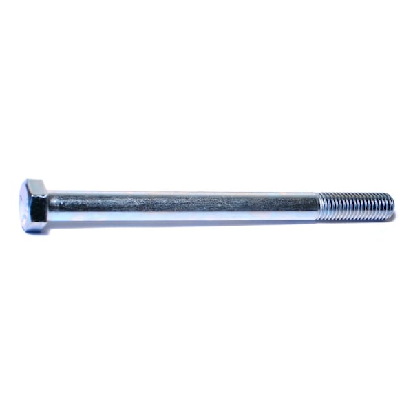 Midwest Fastener Grade 5, 5/8"-11 Hex Head Cap Screw, Zinc Plated Steel, 8 in L, 15 PK 53400 - main
